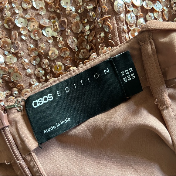 ASOS EDITION embellished cami midi dress - Picture 4 of 4